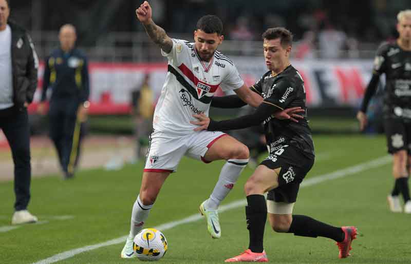 Yuri Alberto marca golaço, mas São Paulo busca empate contra Corinthians
