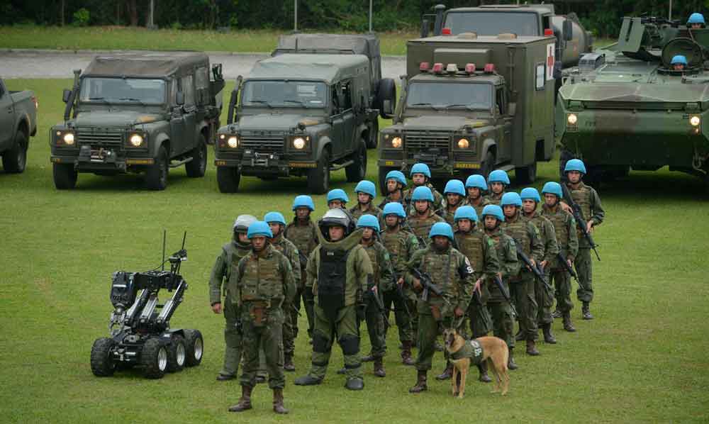 Marinha faz treinamento de capacidades para operações de paz da ONU