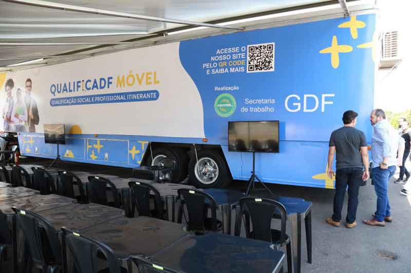 QualificaDF Móvel abre 880 vagas para capacitação profissional