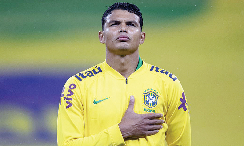 Na estreia do Brasil,Tite elege Thiago Silva como capitão