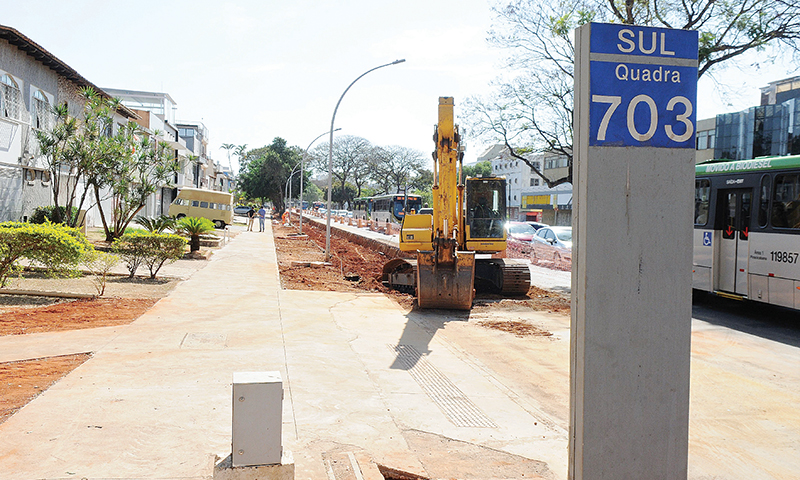 GDF já investiu R$ 183 milhões na construção de calçadas