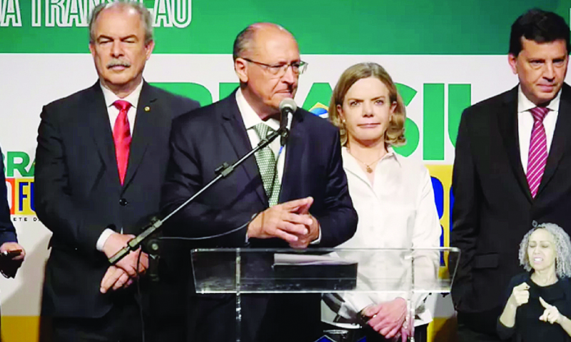 Alckmin anuncia novos nomes na equipe de transição