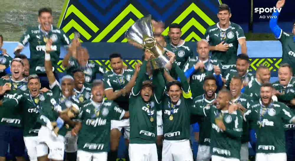 Palmeiras levanta a taça do Brasileirão 2022: confira as fotos