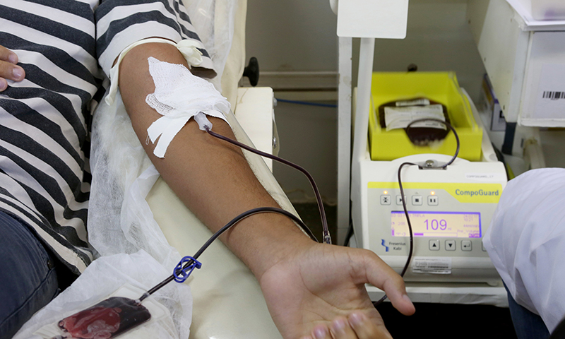 Mobilização de doadores de sangue raro ajuda a salvar vida de bebê