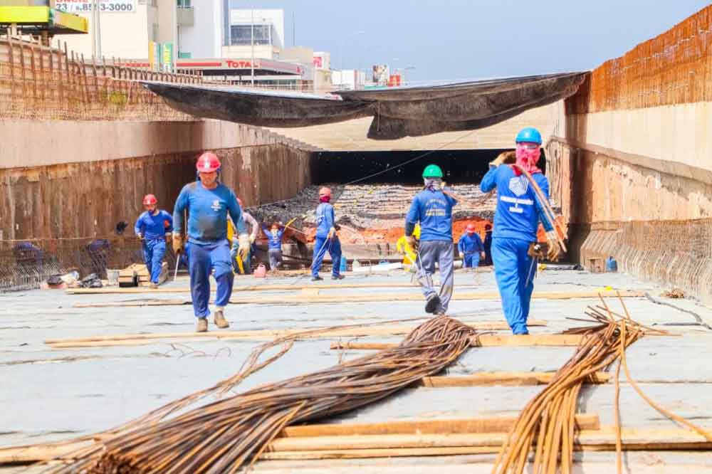 Túnel de Taguatinga gera mais de 2 mil empregos