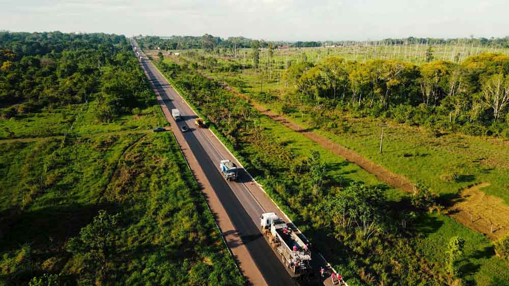 Revitalização de trecho da BR-153/TO facilita trafegabilidade na Belém-Brasília