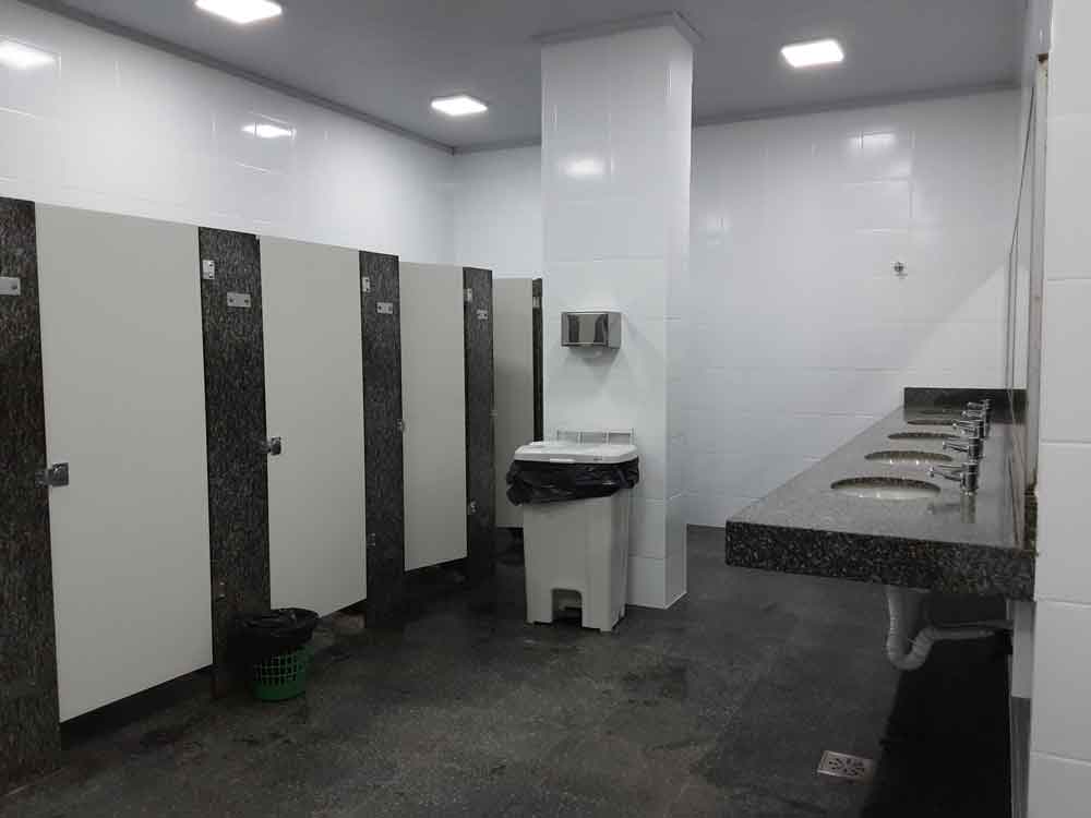 Rodoviária do Plano Piloto entrega dois banheiros reformados