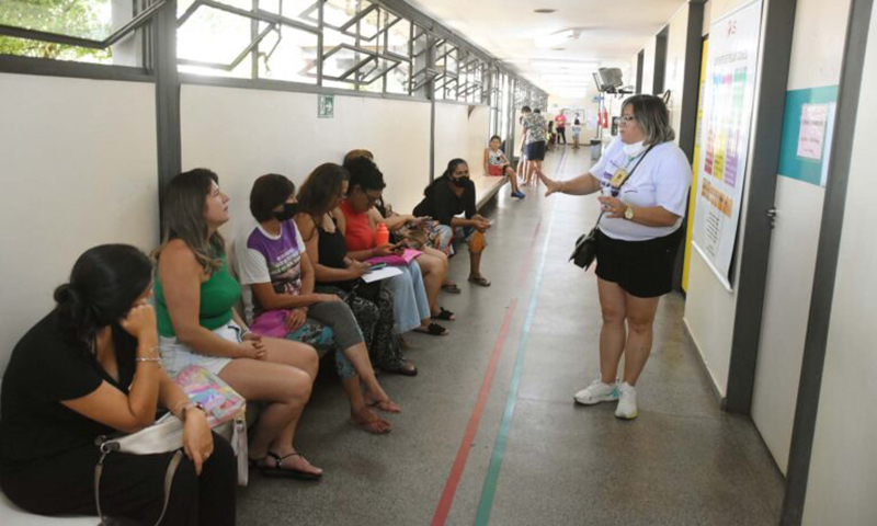 Ação de saúde da mulher realiza 120 exames preventivos em Taguatinga