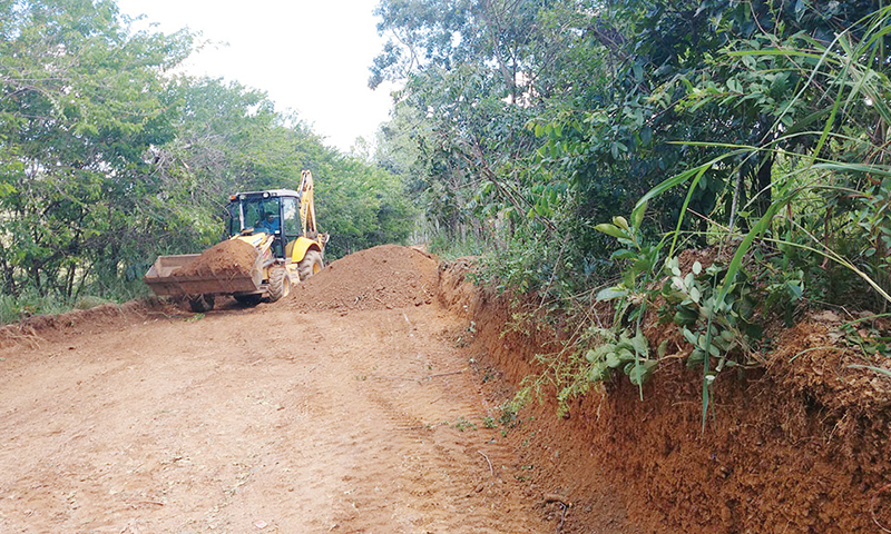 GDF Presente recupera vias não pavimentadas na área rural da RA