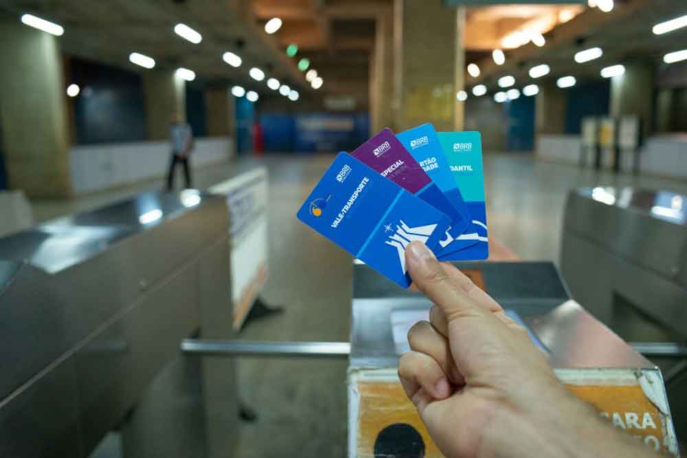 GDF altera prazos de vencimento de créditos dos cartões de transporte