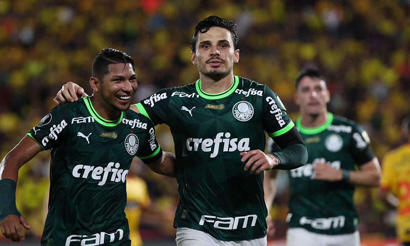 Palmeiras e Atlético-MG vencem seus desafios; Internacional empata