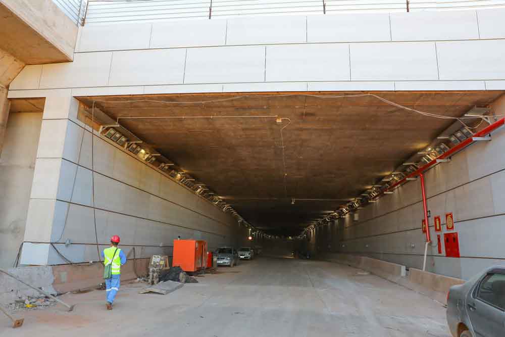 Ligação entre Túnel de Taguatinga e Elmo Serejo está em fase de acabamento