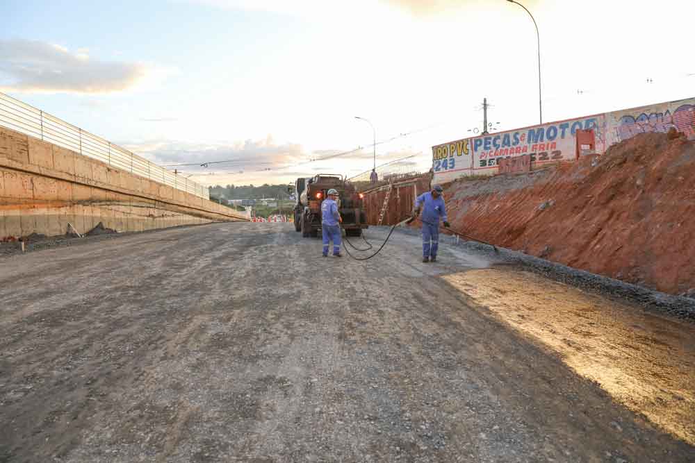 Ligação entre Túnel de Taguatinga e Elmo Serejo pronta para o asfalto