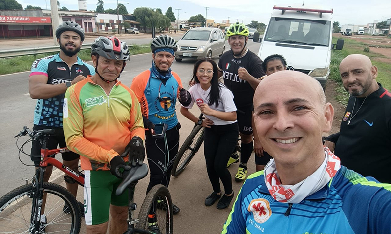 Pedal Solidário para apoiar projeto da Fraternidade Sem Fronteiras