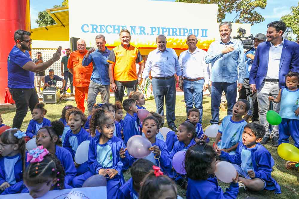 GDF entrega primeira creche pública rural da história