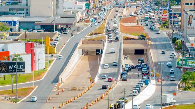 Boulevard do Túnel Rei Pelé terá obras complementares de urbanização