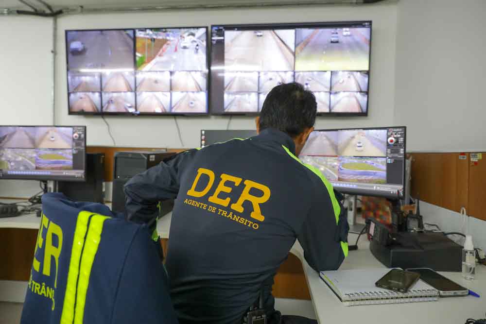Câmeras 24 horas reforçam segurança no trânsito do Túnel Rei Pelé