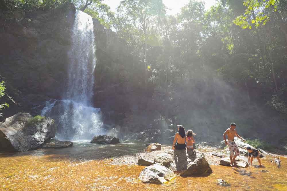 Cachoeira do Tororó alcança excelência em teste de balneabilidade
