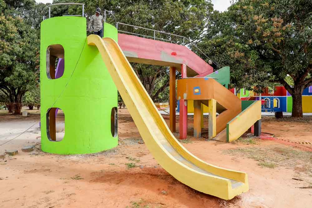 Castelinho do Parque da Cidade terá mais segurança para crianças