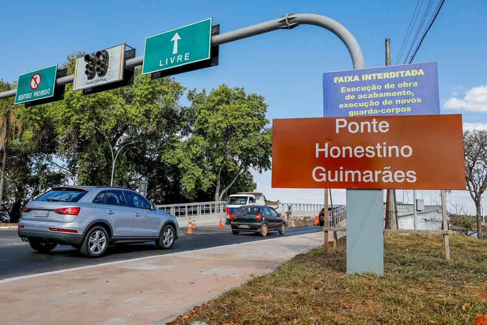 GDF autoriza segunda etapa das obras na Ponte Honestino Guimarães