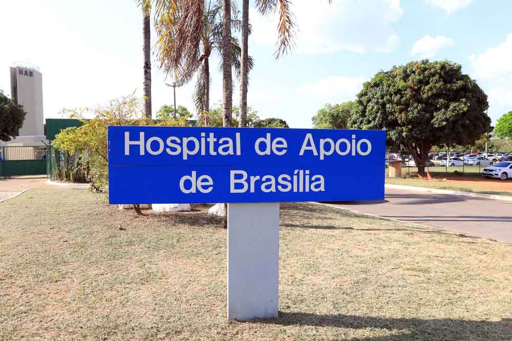 Hospital de Apoio de Brasília passa por manutenção predial