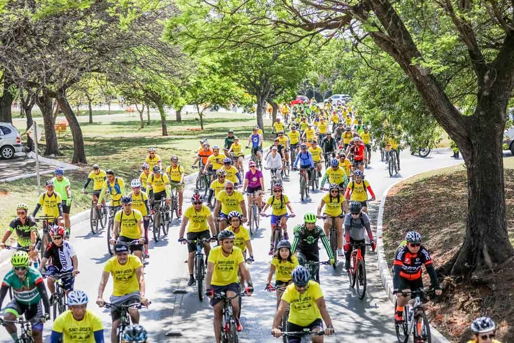 Parque da Cidade receberá passeio ciclístico no domingo