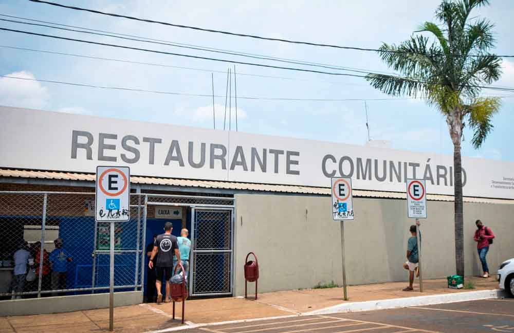Mais quatro restaurantes comunitários terão três refeições diárias