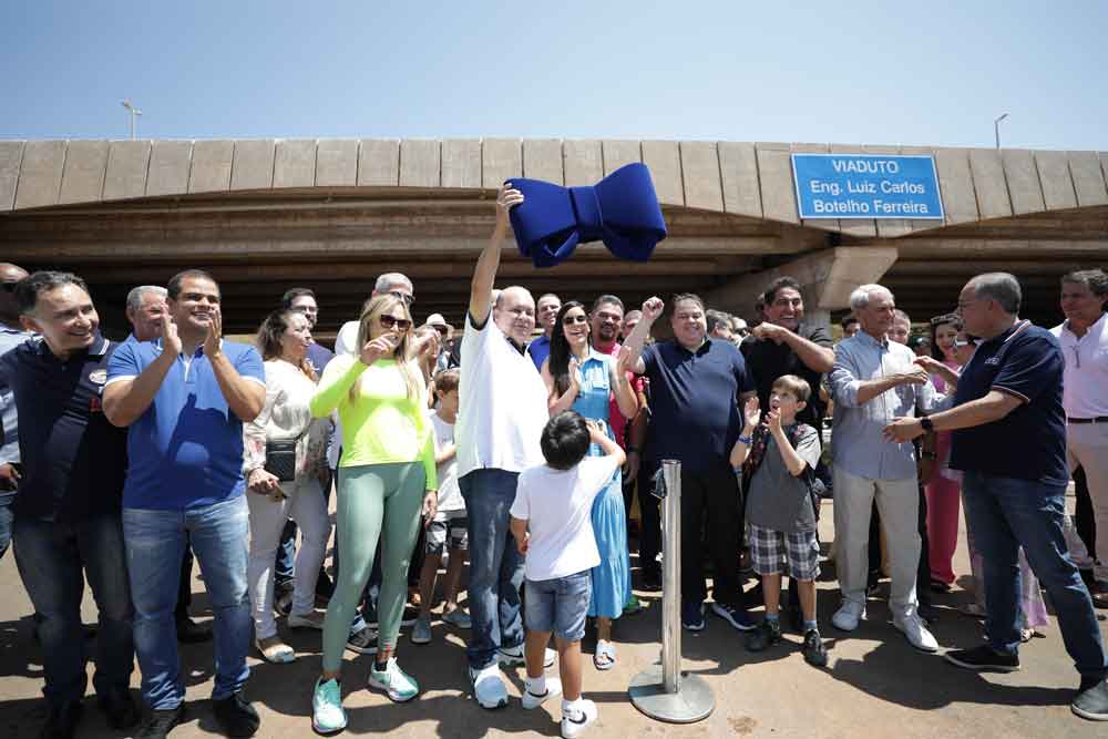 Governador Ibaneis Rocha inaugura o Viaduto do Sudoeste