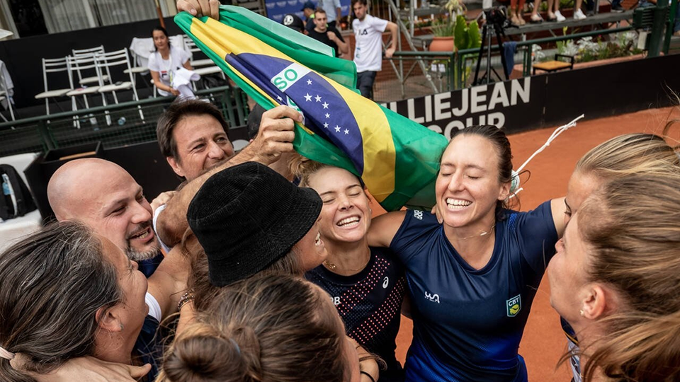 Tênis: Laura Pigossi faz 1º jogo do Brasil no Billie Jean King Cup