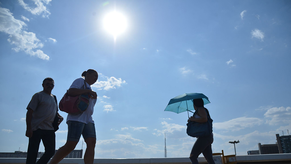 Calor afeta centro-sul do país com sensação térmica de 40ºC