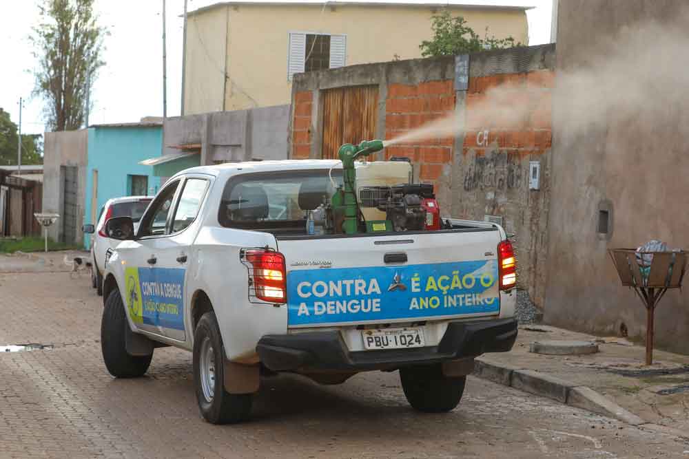 Fumacê na linha de frente contra a dengue nas regiões administrativas do DF