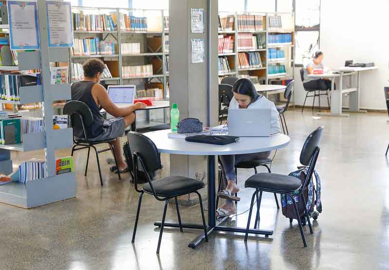 Oferta de obras didáticas nas bibliotecas públicas do Distrito Federal
