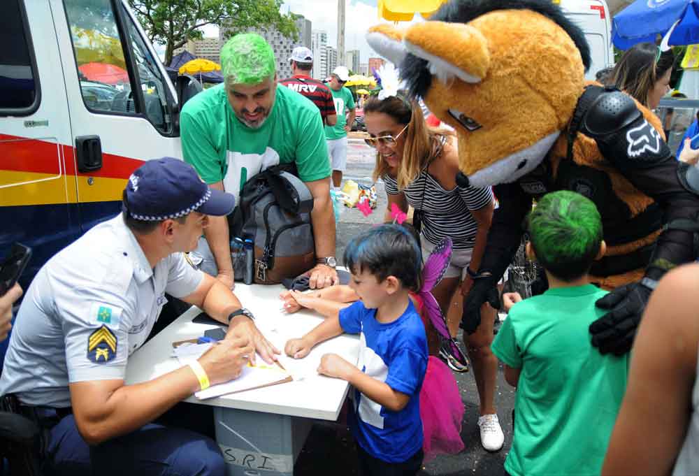 Identificação infantil previne desaparecimentos durante o Carnaval