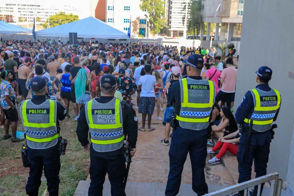 Carnaval do DF tem redução de 23% nos crimes