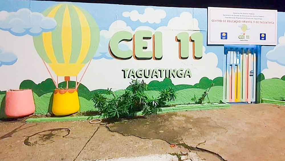 Inauguração do CEI 11 marca o início das aulas em Taguatinga