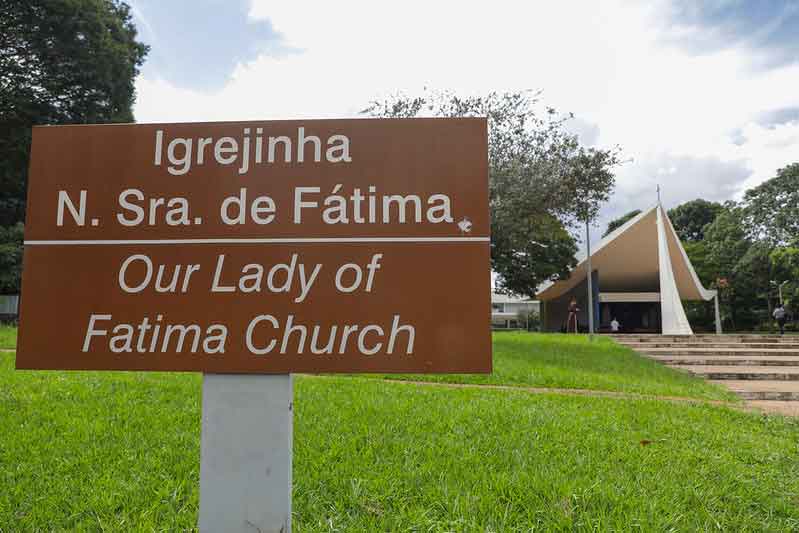 #TBT: Igreja Nossa Senhora de Fátima o  primeiro templo religioso de Brasília
