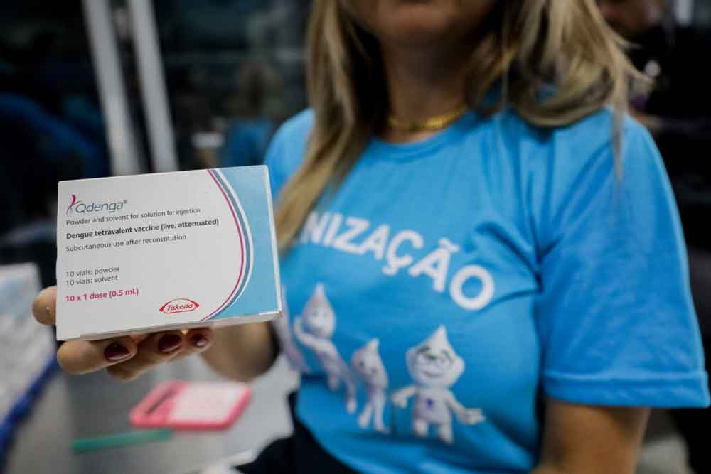 Goiás: Vacinação contra a dengue começa na quinta (15)