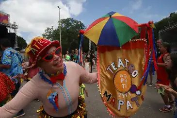 Brasília-DF 12/02/2024 Bloquinho infantil de carnaval Carnapati. ( Tereza Padilha, Idealizadora) Foto Antônio Cruz/ Agência Brasil.