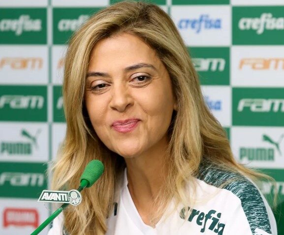 ‘Não estou aqui para ser simpática, mas para fazer o Palmeiras campeão’, diz Leila Pereira