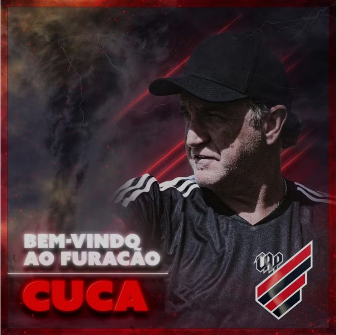 Athletico anuncia a contratação do técnico Cuca para a sequência da temporada
