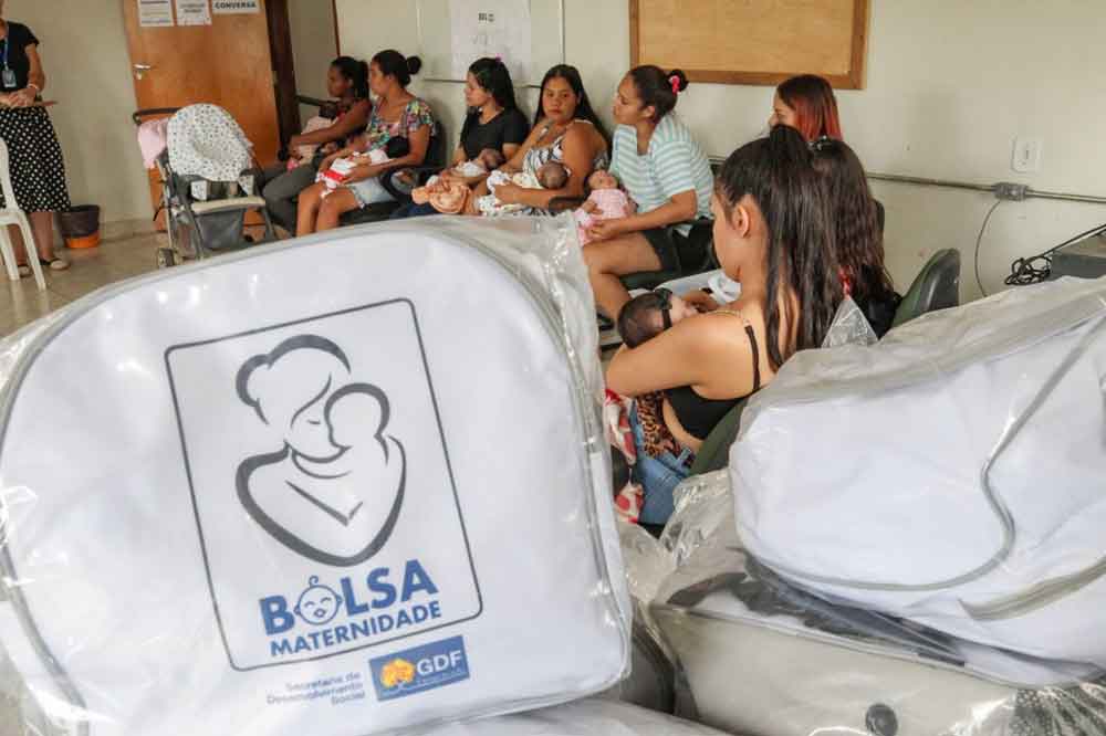 Durante atendimento no Cras, mães de recém-nascidos poderão retirar bolsa-maternidade