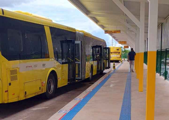 BRT: Nova plataforma traz mais conforto a passageiros em Santa Maria