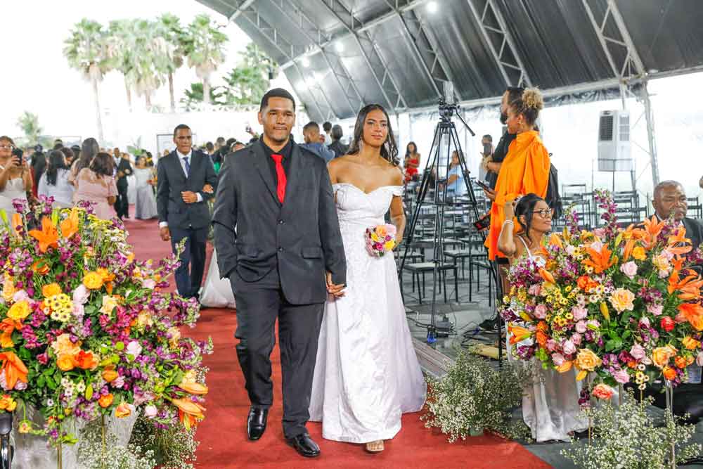Casamento Comunitário: cerimônia marcada por bastante emoção, às margens do Lago Paranoá