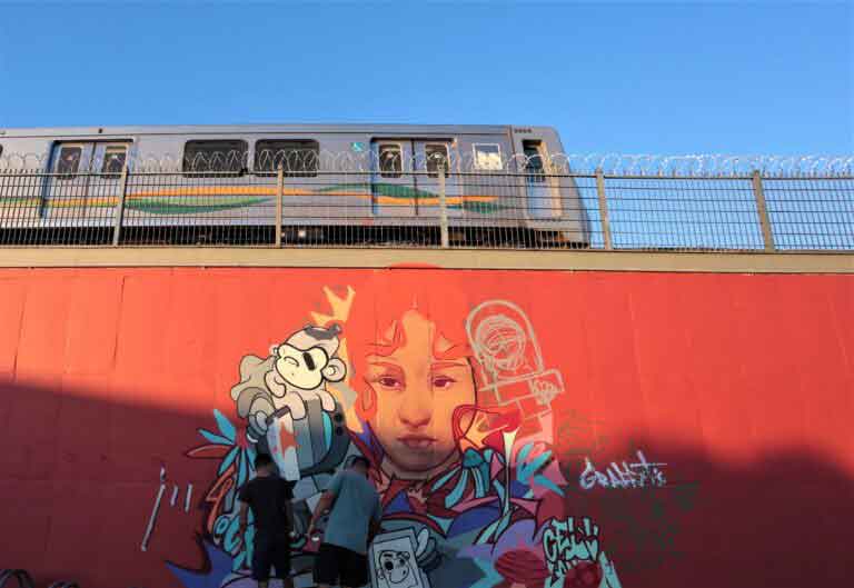 Dança e grafite são atrações na Estação Central do Metrô-DF, nesta sábado (6)