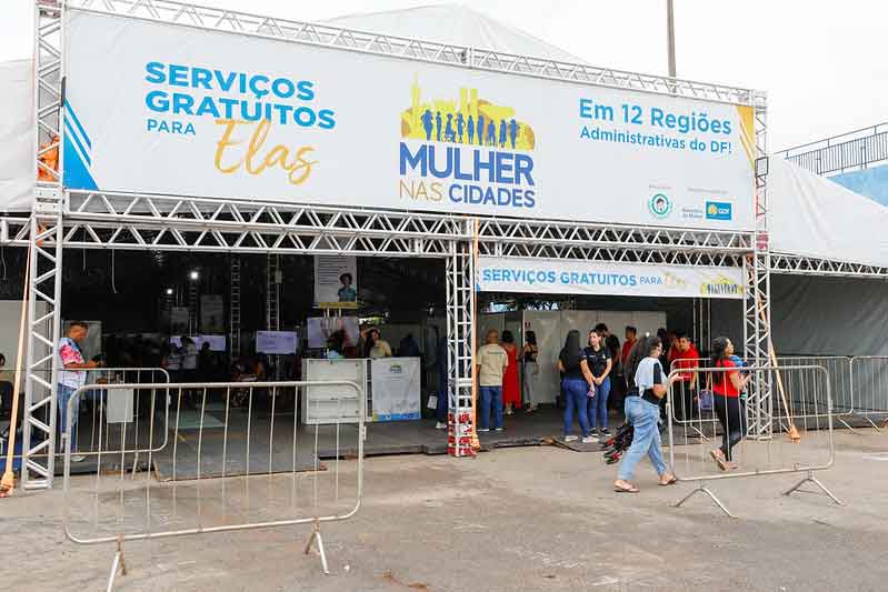 Mulher nas Cidades: diversos serviços gratuitos disponíveis em Brazlândia