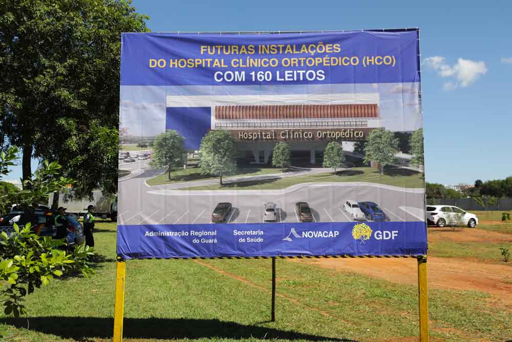 GDF vai investir R$ 174 milhões na construção do  Hospital Clínico Ortopédico do Guará