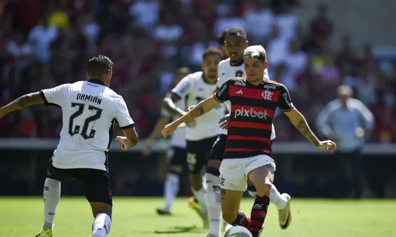 Botafogo vence Flamengo no Maracanã por 2 a 0 e assume liderança
