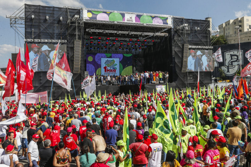 Ato ‘esvaziado’ do 1º de maio com Lula reuniu menos de 2 mil pessoas, calcula grupo de pesquisa da USP