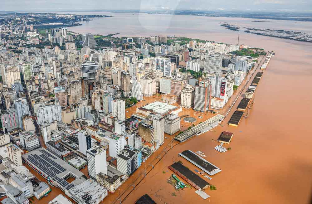 RS pagará auxílio de R$ 2 mil a 45 famílias atingidas pelas chuvas
