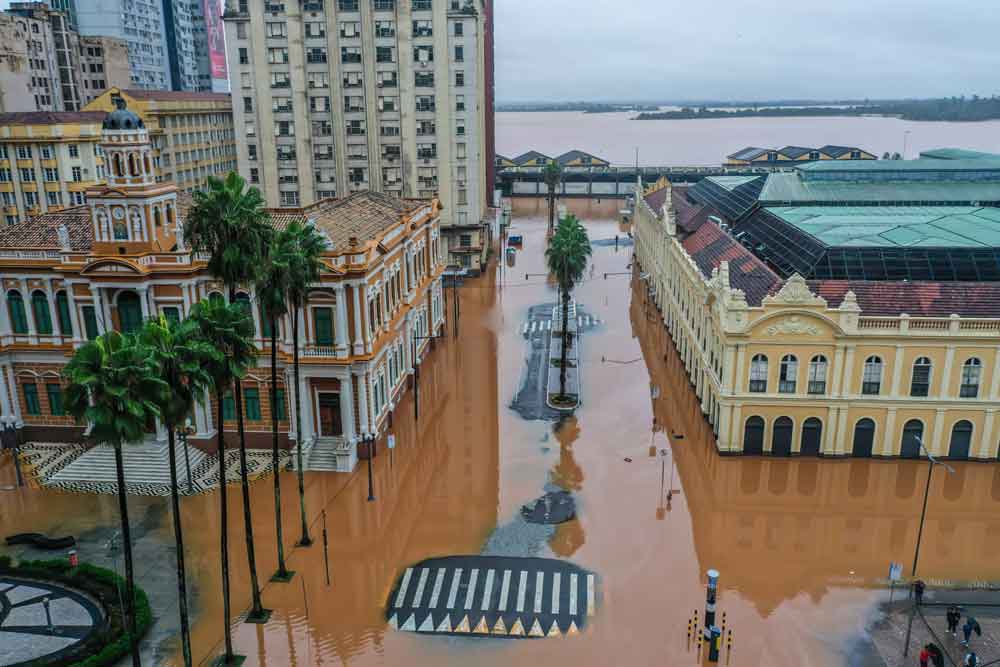 Enchentes no RS: prejuízos de R$ 3,32 bilhões ao varejo